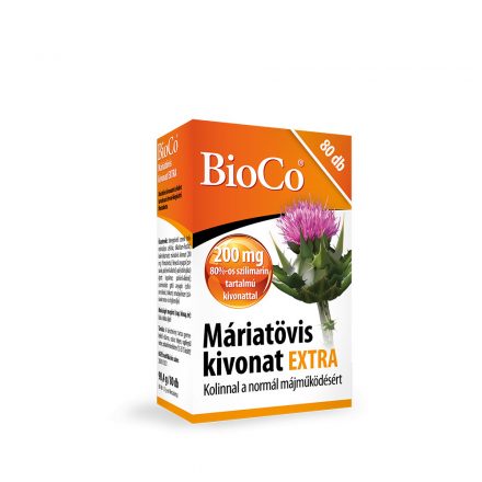 Bioco Máriatövis Kivonat Extra 80 Db Filmtabletta