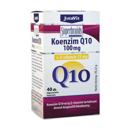 Jutavit Koenzim Q10 100mg +e-vitamin 35mg, 40db